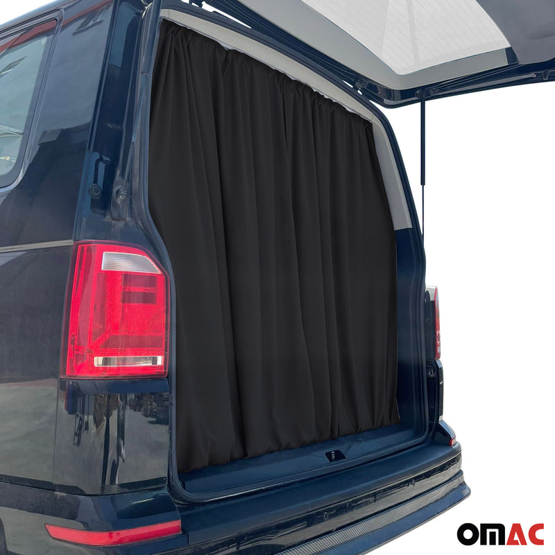 Rideaux De Porte Hayon Pour VW T7 Multivan L1 L2 Protection Solaire Noir