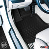 OMAC Tapis de sol pour Jeep Renegade 2014-2024 en caoutchouc Noir