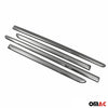 Garniture Baguette de porte latérale pour VW Caddy 2015-2020 inox Foncé 4Pcs