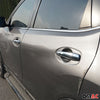Couverture de poignée de porte pour Nissan Qashqai 2014-2021 en Acier Inox 8Pcs