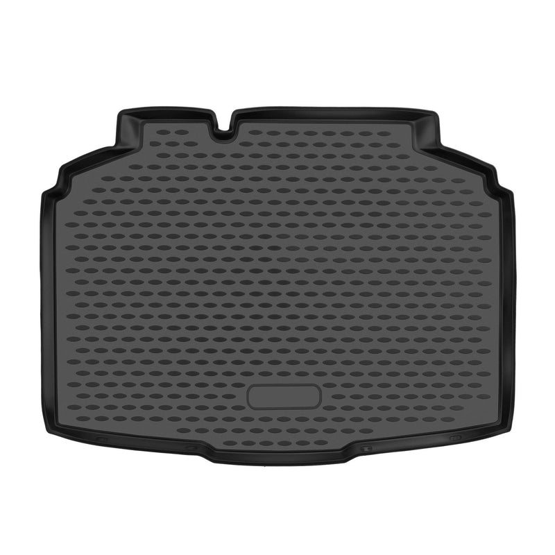 Tapis de Coffre pour Skoda Fabia 2021-2024 TPE Noir