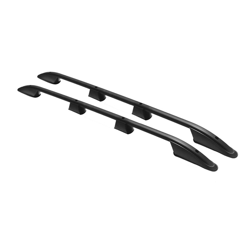 Barres de toit longitudinales pour VW Caddy 2015-2020 Long Aluminium Noir