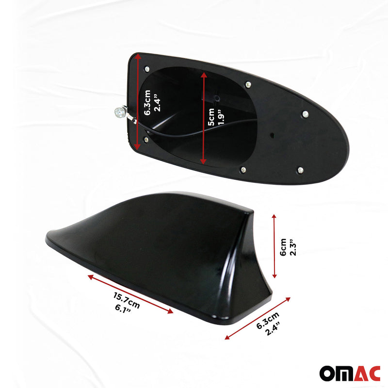 Antenne De Toit Aileron Requin pour Opel Astra Radio AM/FM Noir