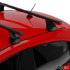 Barres Transversales Menabo pour Fiat Stilo 2001-2010 3-portes Noir