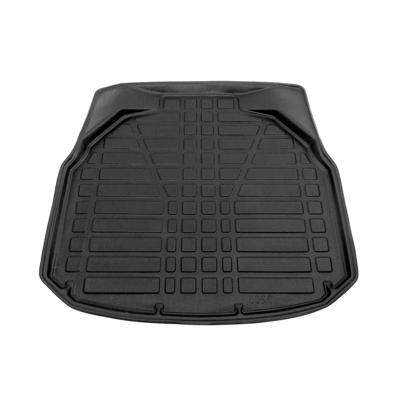 Tapis de Coffre pour Mercedes Classe C W204 2007-2014 en TPE Noir