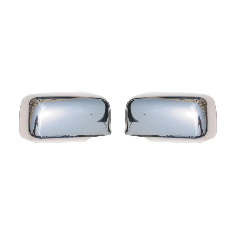 Coques de Rétroviseurs pour Mitsubishi Lancer 2003-2007 2x Acier Inox Chromé