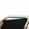 Rideaux pare-soleil magnétique pour Fiat Doblo 2010-2024 Noir Tissu