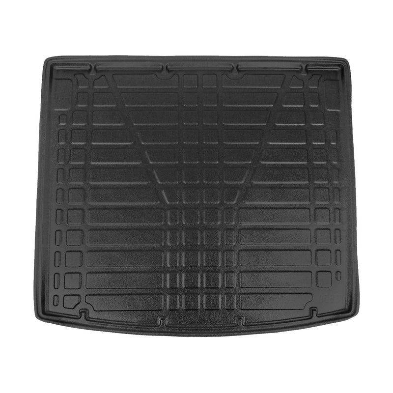 Tapis de Coffre pour VW Caddy Life 2008-2011 en TPE Noir