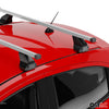 Barres de toit transversales pour Mercedes GLC C253 2020-2024 Acier Gris