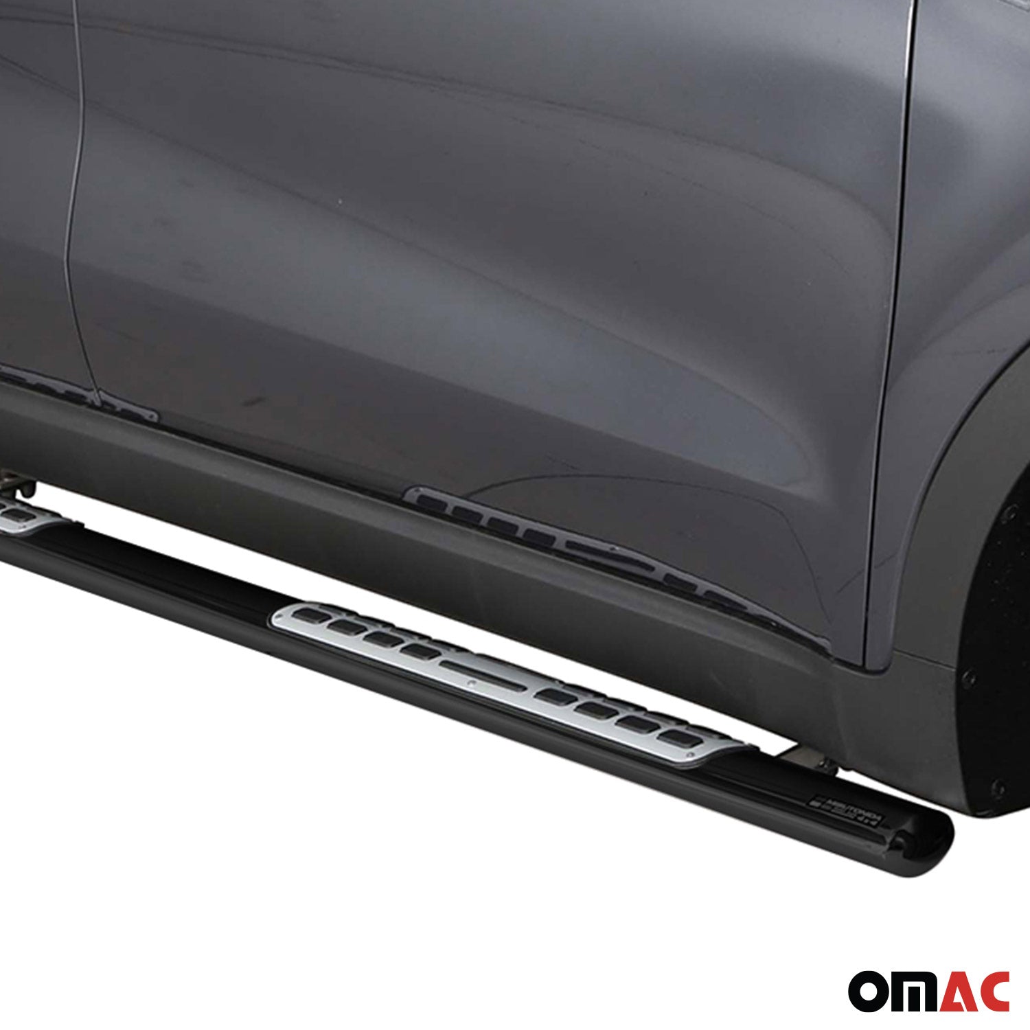 Marchepieds Latéraux pour Kia Sportage 2016-2018 Acier Inoxydable Noir