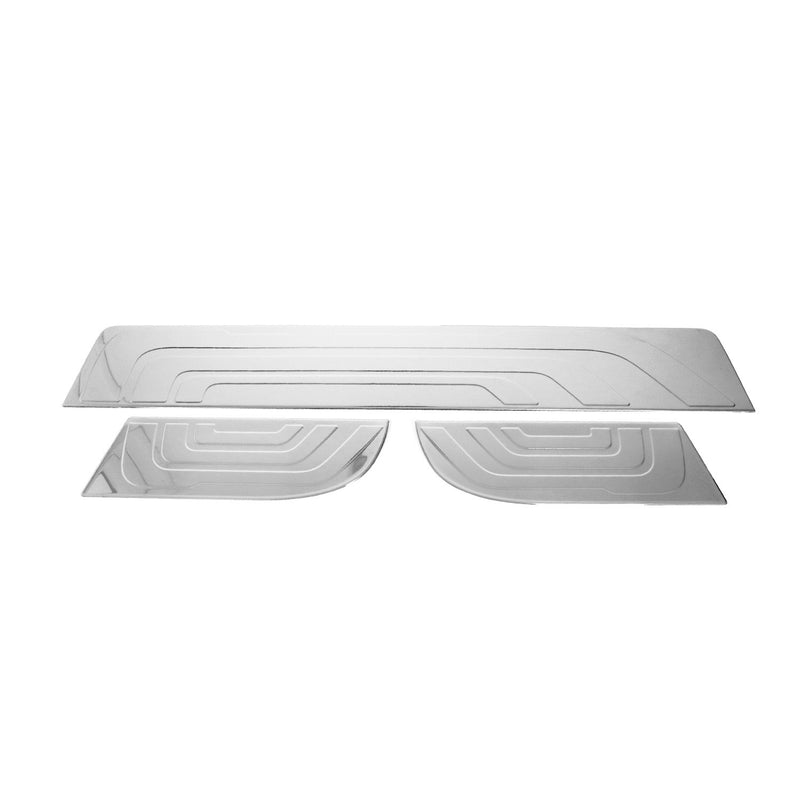 Couverture de Seuil de porte pour Mercedes Sprinter W907 2018-2024 acier inox 3x