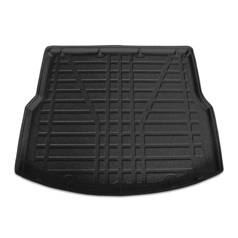 Tapis de Coffre pour Renault Laguna 2008-2015 Berline Break en TPE Noir