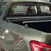 Barres de toit transversales pour Fiat Fullback 2015-2021 Aluminium Noir