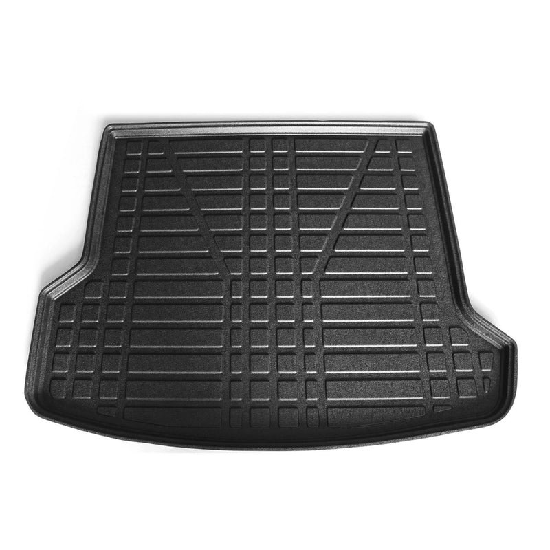 Tapis de Coffre pour Volvo V70 FL 2014-2018 Break en TPE Noir