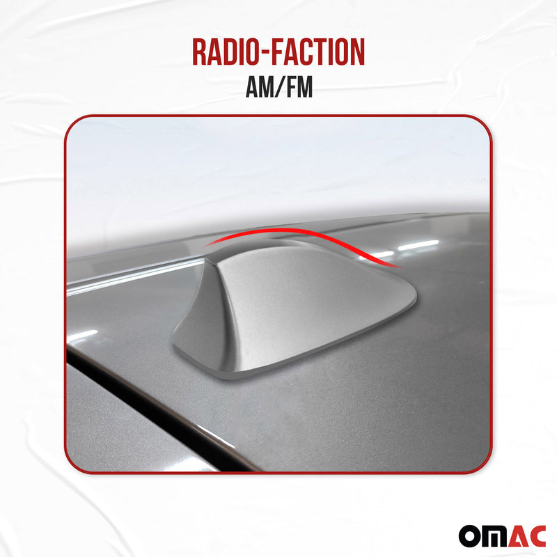 Antenne De Toit Aileron Requin pour Audi A1 Radio AM/FM Gris Foncé