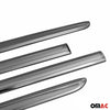 Garniture Baguette de porte latérale pour VW Caddy 2015-2020 inox Foncé 4Pcs