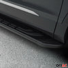 Marchepieds Latéraux pédale pour Audi Q3 2011-2018 Aluminium Noir 2Pcs