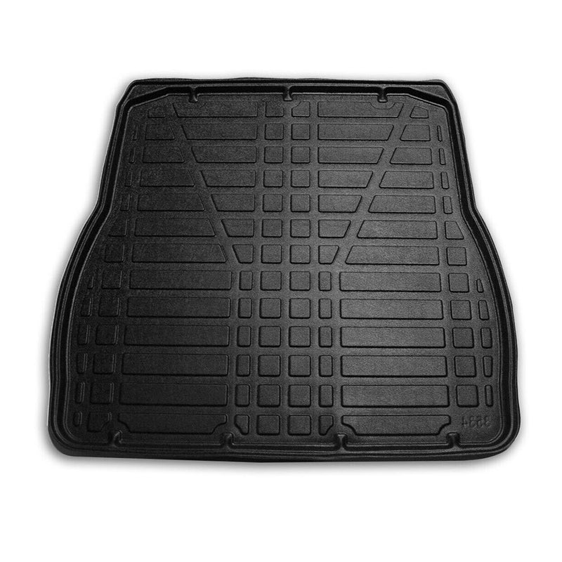 Tapis de Coffre pour Peugeot 406 1995-2003 Berline en TPE Noir