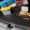 Kit Tapis de sol et coffre pour VW Passat Antidérapante Imperméable Noir 6Pcs