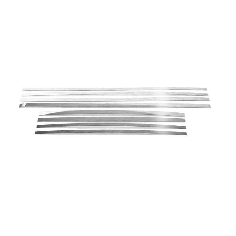 Couverture de Seuil de porte pour Mercedes Classe E W124 1985-1995 inox Brossé