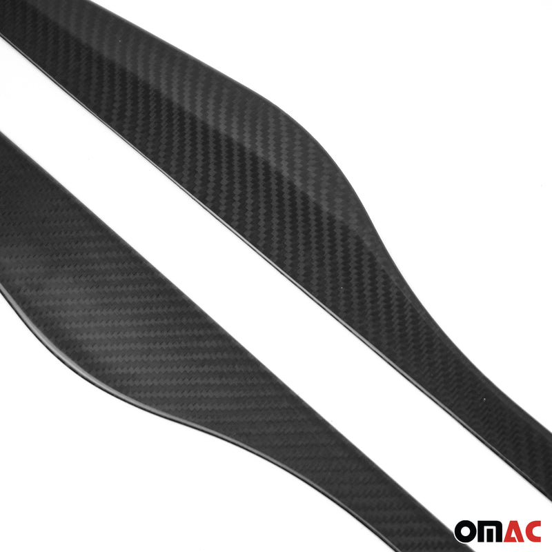 Garniture Baguette de porte latérale pour Renault Clio 2012-2019 acier inox 4x