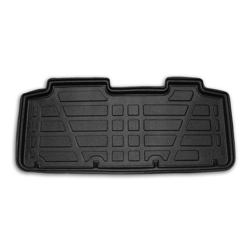 Tapis de Coffre pour Renault Modus 2005-2013 en TPE Noir