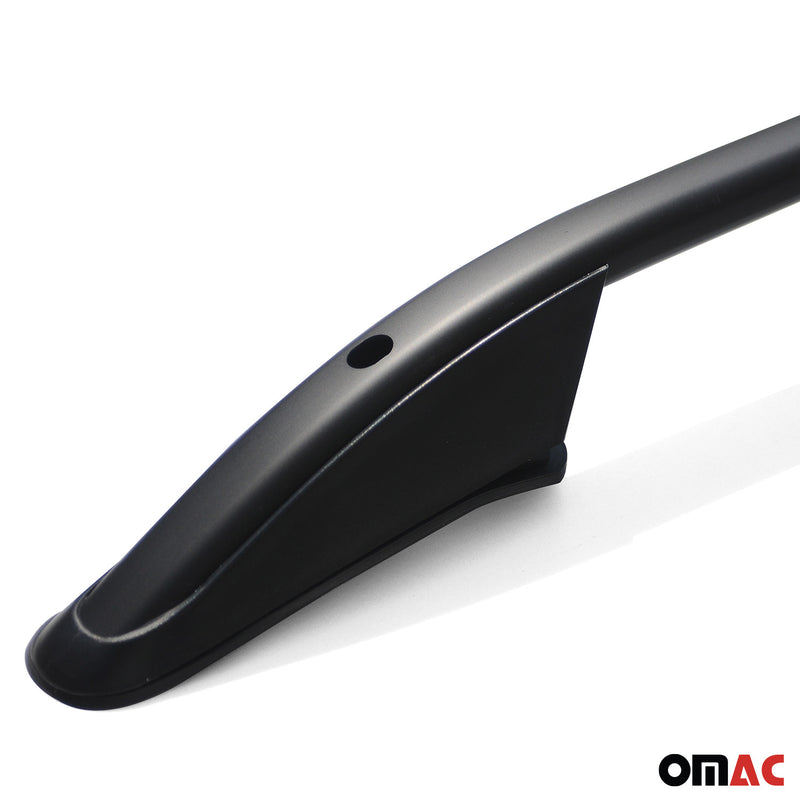 Barres de toit longitudinales pour Citroen Nemo / Fiorino 2007-2019 Alu Noir