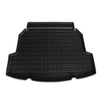 Tapis de Coffre pour Renault Latitude 2010-2021 Berline en TPE Noir