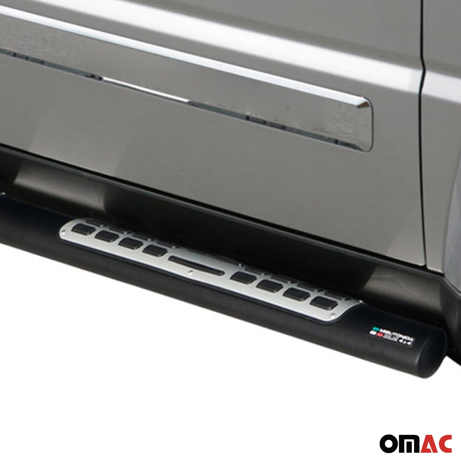 Marchepieds Latéraux pour Jeep Cheeroke 2008-2013 Acier Inoxydable Noir