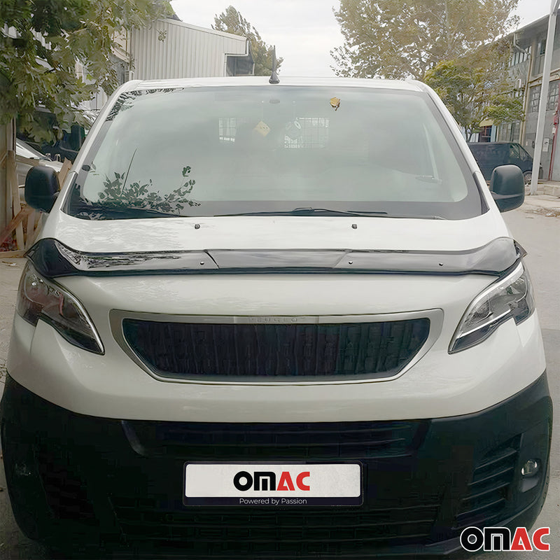 Déflecteur de Capot pour Opel Vivaro 2019-2021 en Acrylique Noir