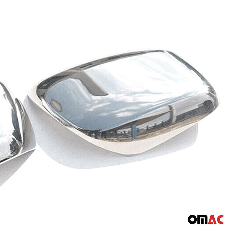 Coques de Rétroviseurs pour Toyota Land Cruiser 200 & Lexus LX 570 Inox Chromé