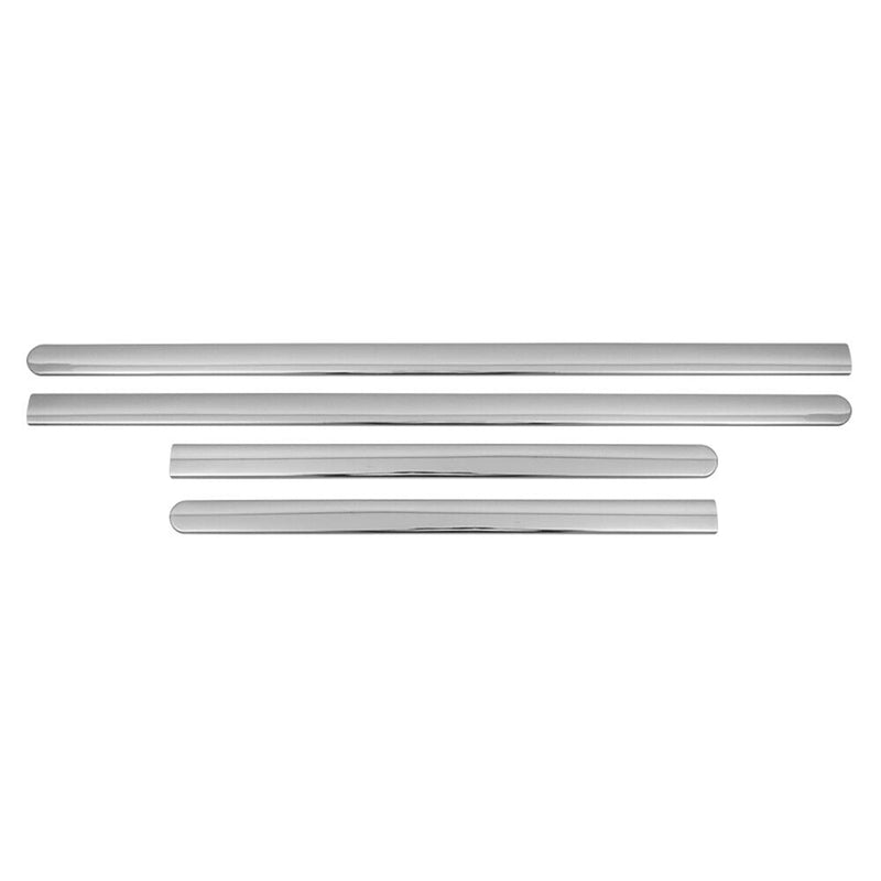 Baguettes de porte pour Ford Focus II 2003-2008 en acier inox chrome