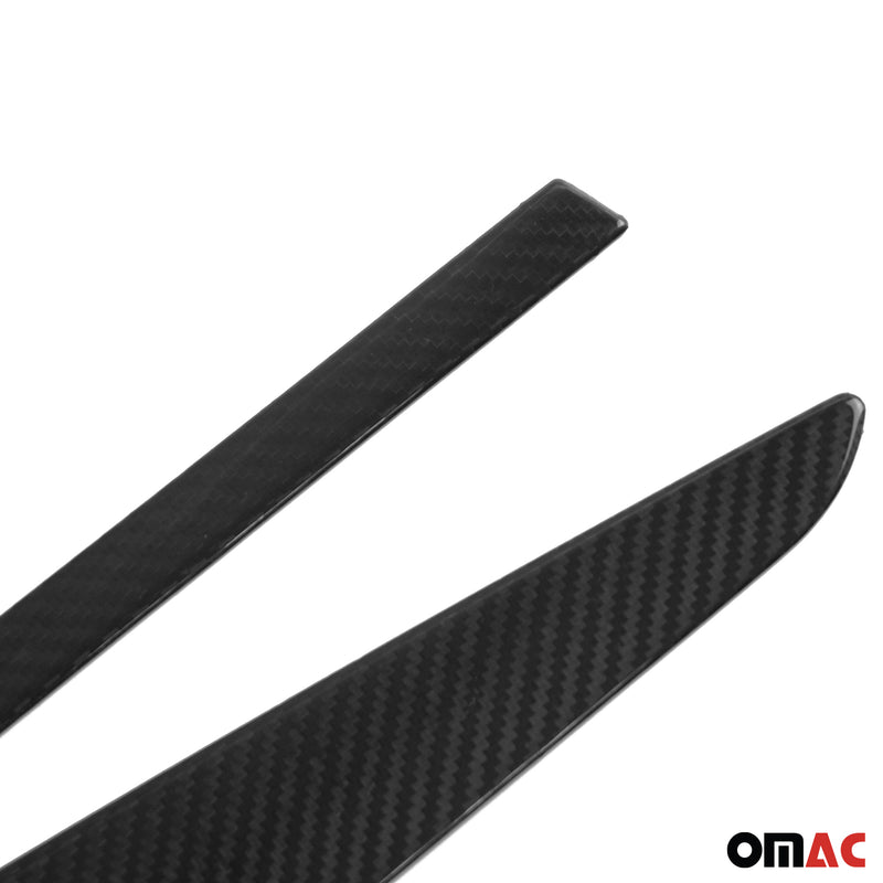 Garniture Baguette de porte latérale pour Renault Clio 2012-2019 acier inox 4x