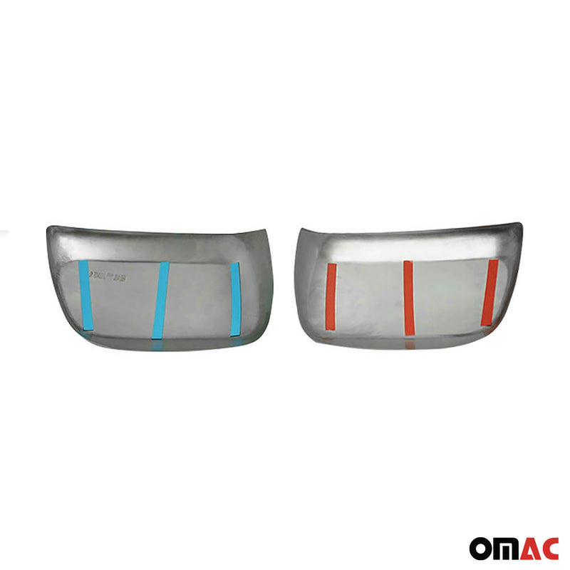 Coques de Rétroviseurs pour Toyota Land Cruiser V8 2008-2020 Chromé brossé 2x