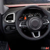 Cadre de ventilation latéral pour Jeep Renegade 2014-2024 en ABS Chromé 2x