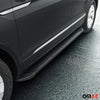 Marchepieds Latéraux pédale pour Audi Q5 2008-2017 2Pcs Aluminium Noir