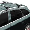 Tiger Barres de toit transversales pour VW Passat B7 Alltrack 2012-2014 Gris