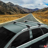 Tiger Barres de toit transversales pour Dacia Lodgy 2012-2024 Gris