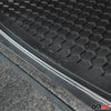 Tapis de coffre pour Audi A8 antidérapant et toutes saisons Noir 1Pcs