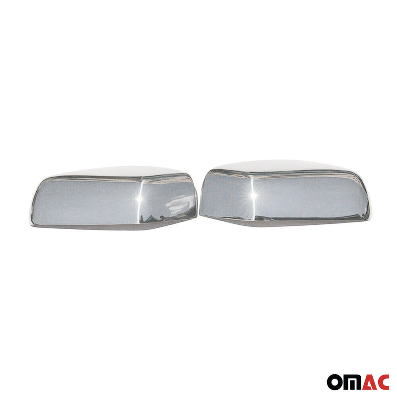 Coques de Rétroviseur pour Land Rover Discovery 2004-2009 2pcs Acier Inox Chromé