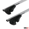 Barres de toit Transversales pour Mitsubishi Space Runner 1992-1999 Fer Argent