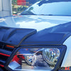 Déflecteur de Capot pour VW Amarok 2010-2022 en ABS Noir 3 Pcs