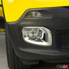 Cadre de phare antibrouillard Arrière pour Jeep Renegade 2014-2024 en ABS Chromé