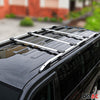 Barres de toit transversales pour Mercedes Vito W447 2014-2024 Gris 3Pcs