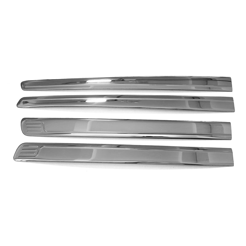 Bande baguette de porte latérale pour Toyota Hilux 2015-2024 en acier inox 4Pcs