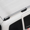 Barres de toit longitudinales pour Mitsubishi L200 2015-2019 L2 Aluminium Gris