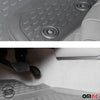 Tapis de sol pour BMW X6 F16 2014-2019 en caoutchouc TPE 3D Gris 4Pcs