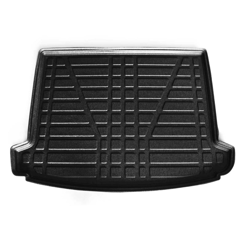 Tapis de Coffre pour Renault Clio 2012-2022 HB Break en TPE Noir 1x