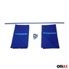 Rideaux De Porte Hayon Pour Toyota HiAce Protection Solaire Bleu foncé