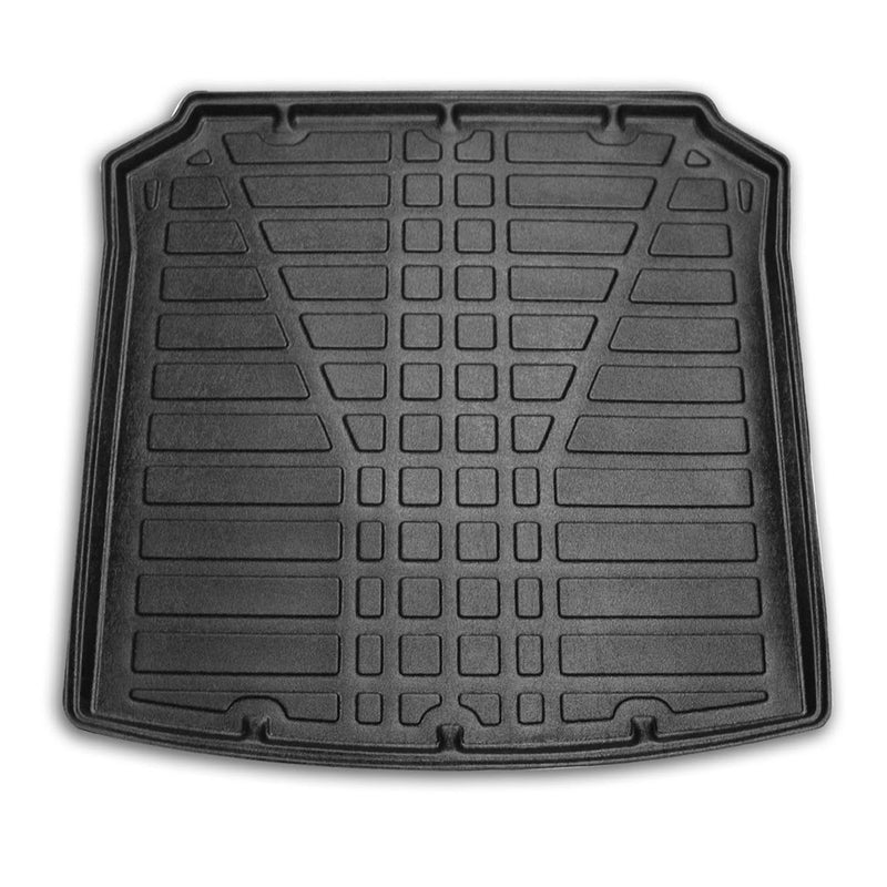 Tapis de Coffre pour Seat Cordoba 2000-2009 Berline en TPE Noir